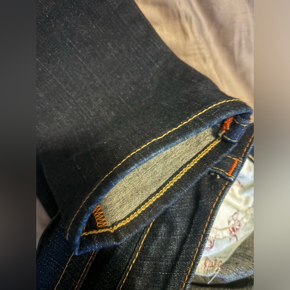 True Religion Brand Jeans Women’s size 28 Stella Skinny Dark Blue - Picture 9 of 14